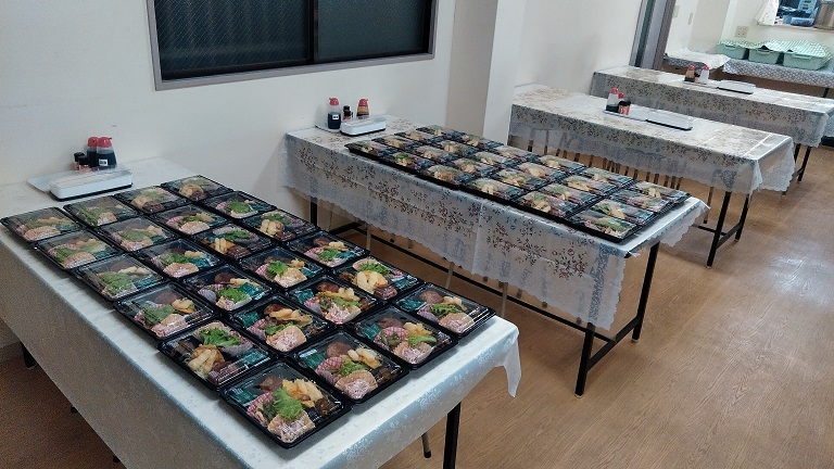 弁当並べ(20)